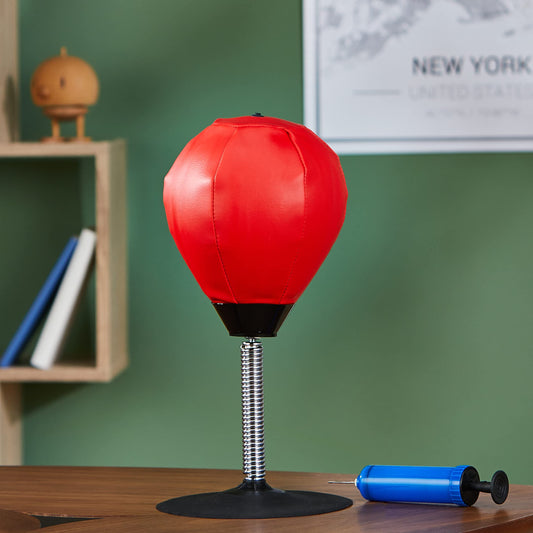 Saco de boxeo de escritorio – Golpea el estrés sin levantarte