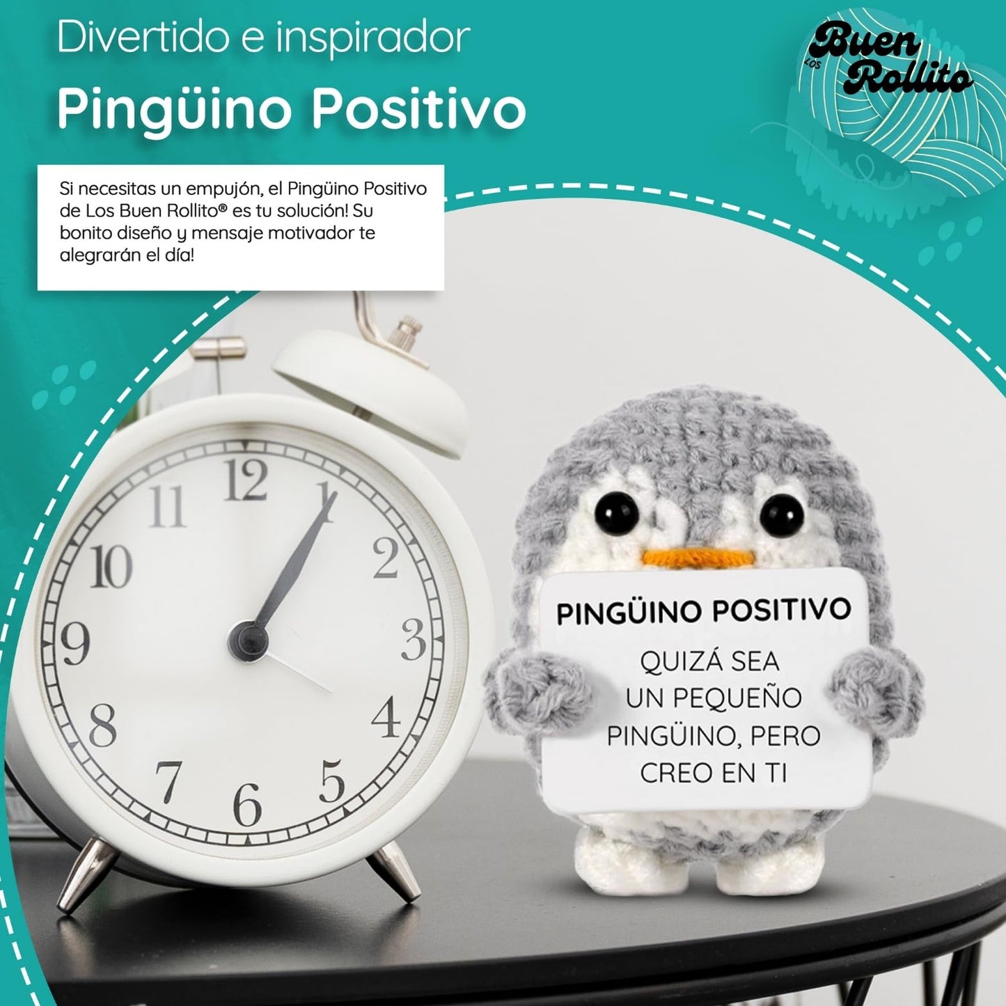 Pingüino positivo – Mensajes felices en un pingüino