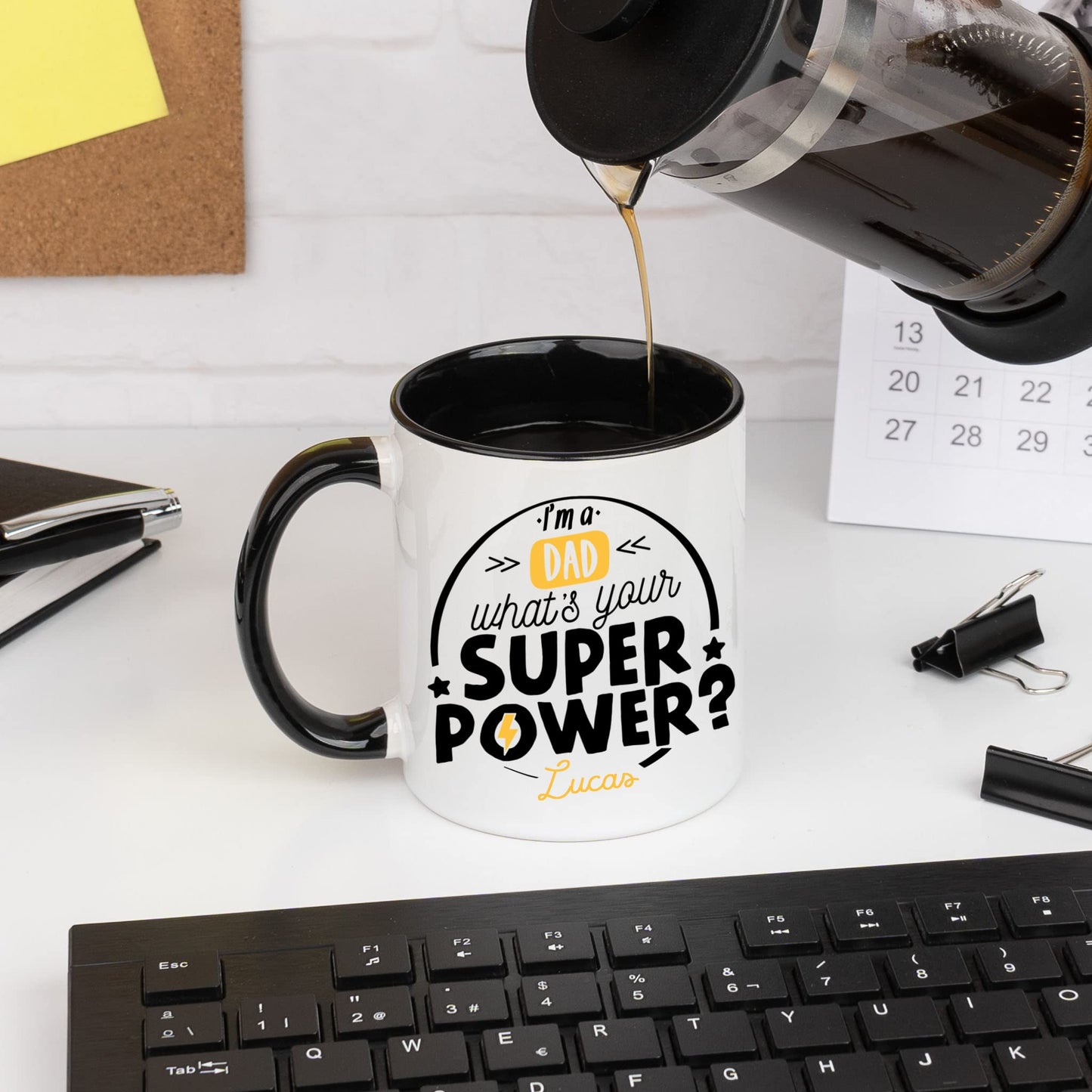Taza personalizada con foto – Imagen + frase, a tu gusto