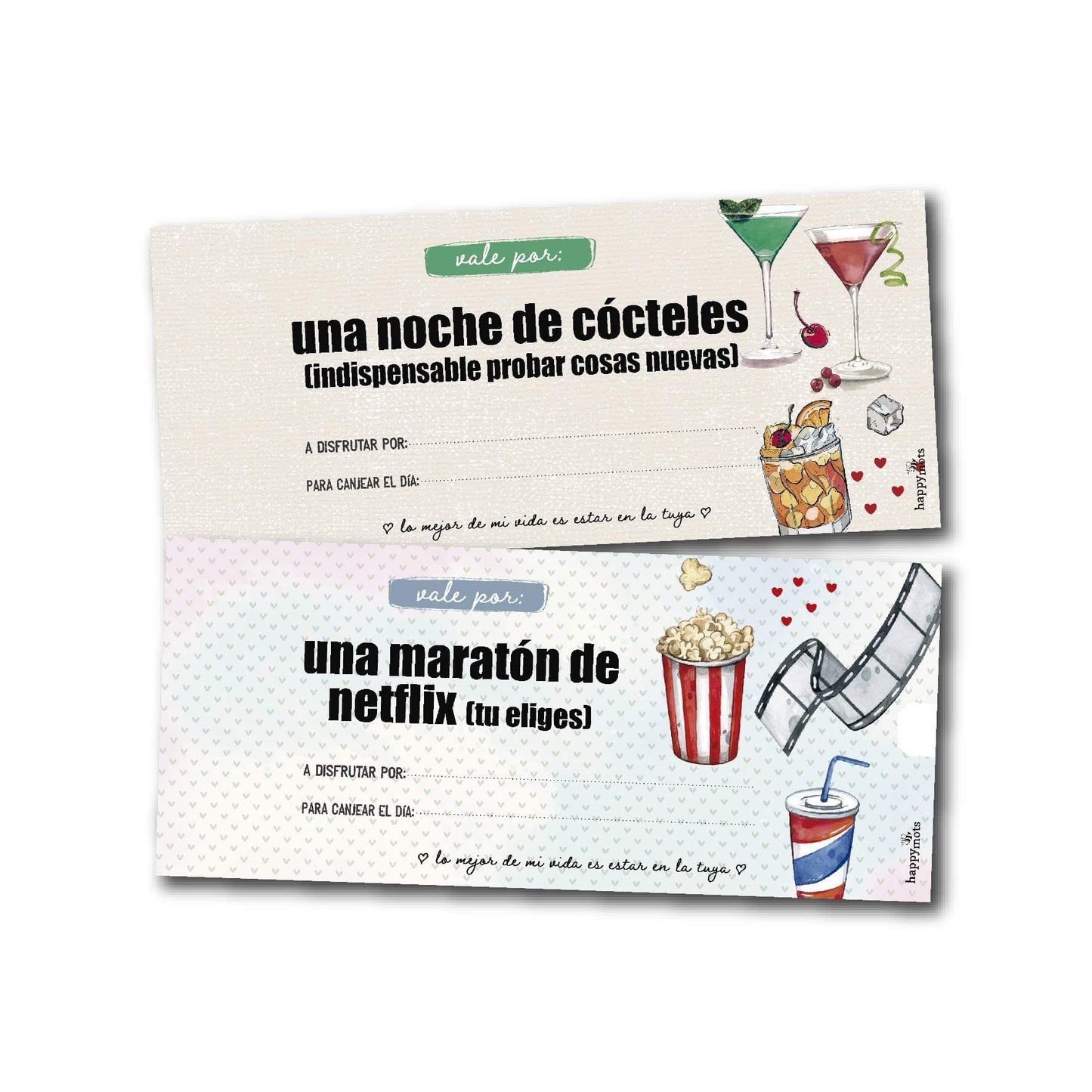 Talonario romántico – Sorpresas que despiertan mariposas