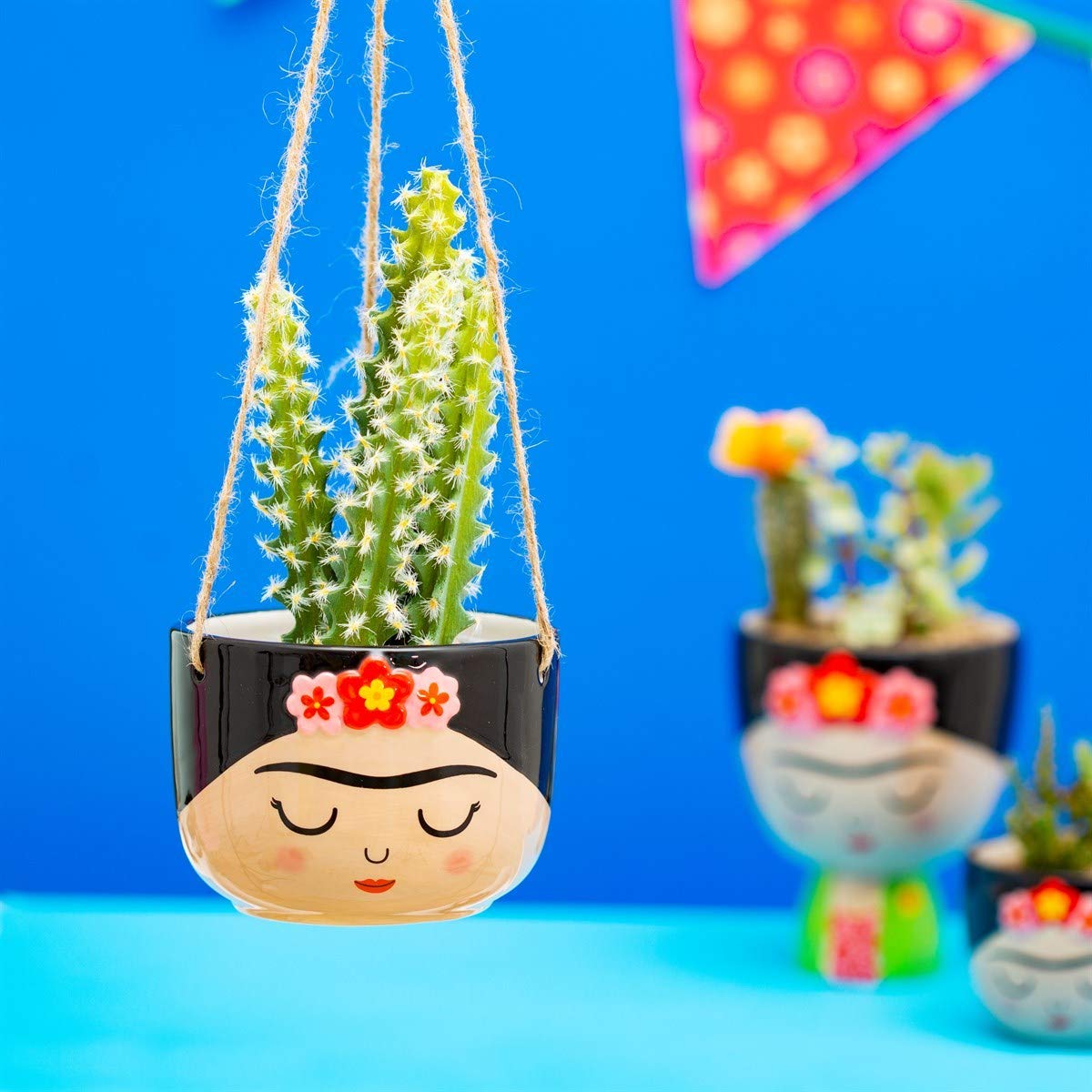 Maceta Frida Kahlo – Arte que florece en el aire