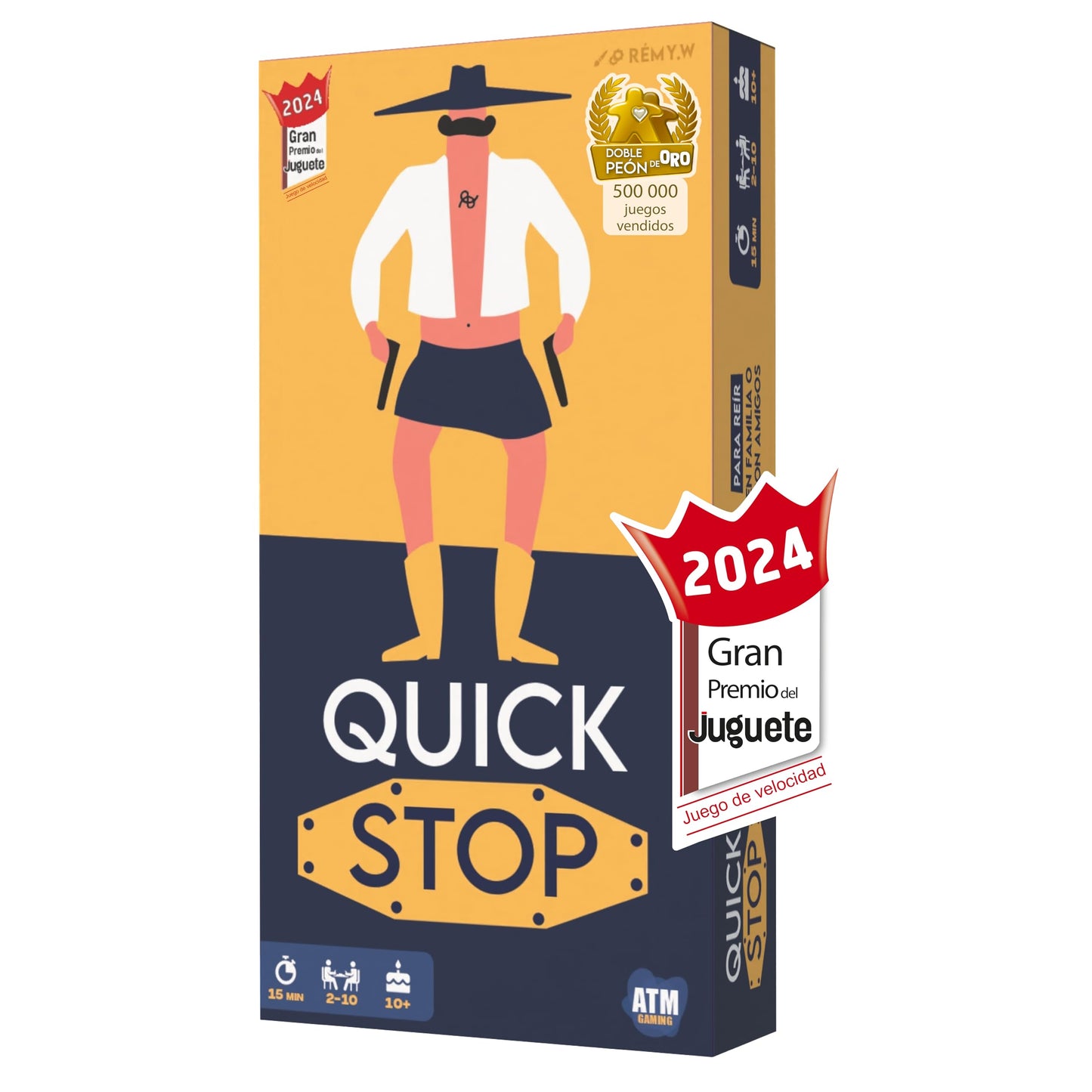 Quick Stop – Juego de mesa rápido para toda la familia