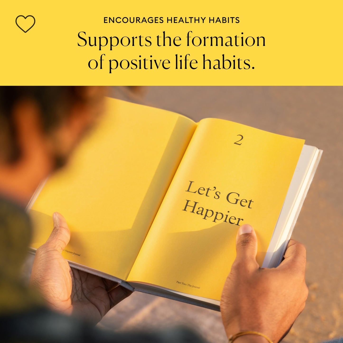 3x Happier Journal – Planificador de gratitud y emociones