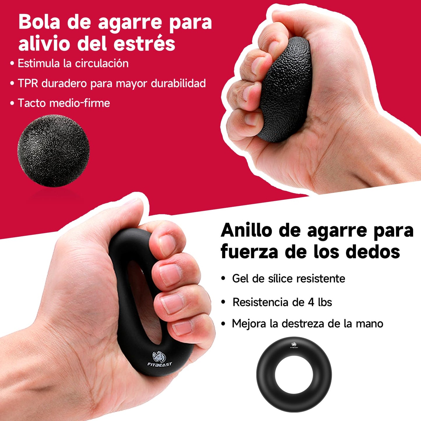 Kit de entrenamiento de agarre – Fortalece tus manos como un ninja