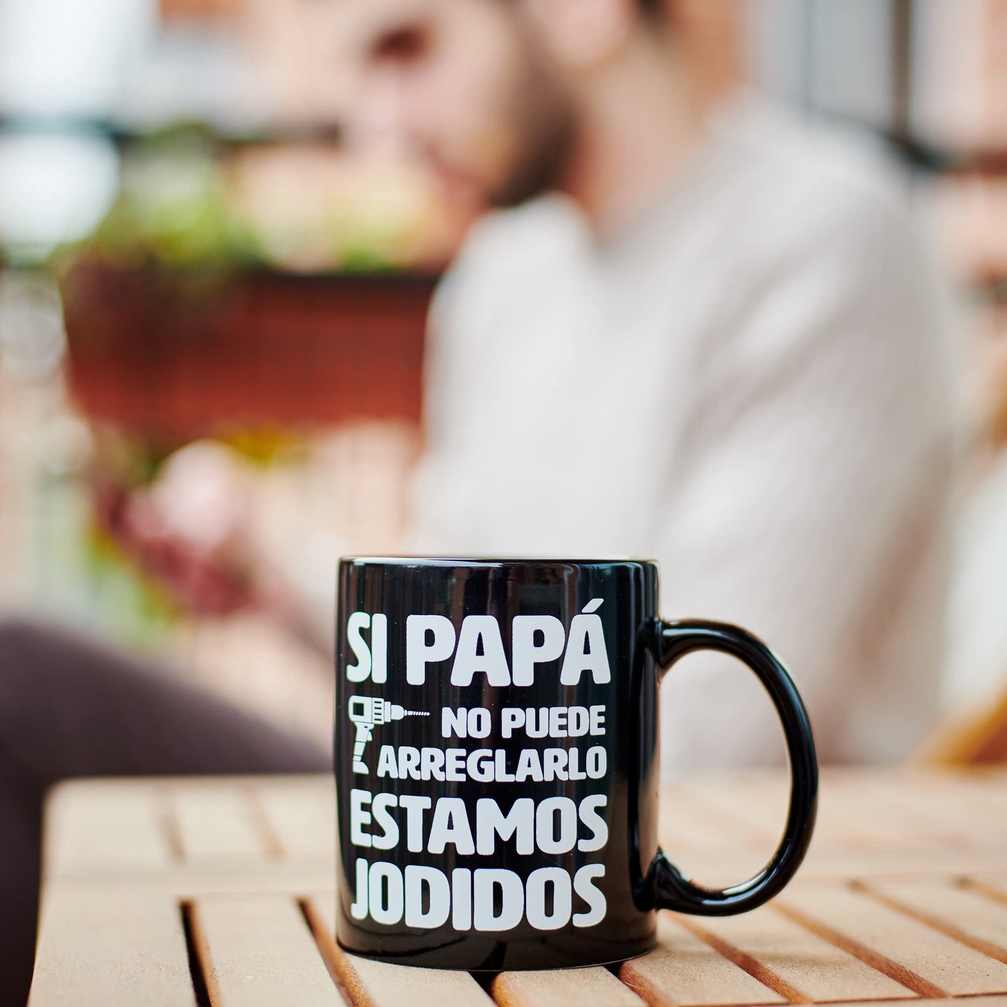 Si papá no puede… – Taza para papás muy cracks
