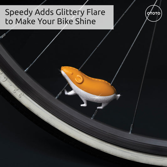 Reflector Hamster Bici – Speedy brilla con luz propia