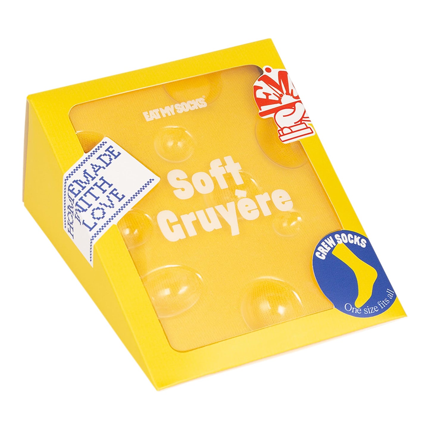 Calcetines queso gruyère – Camina a todo fondue