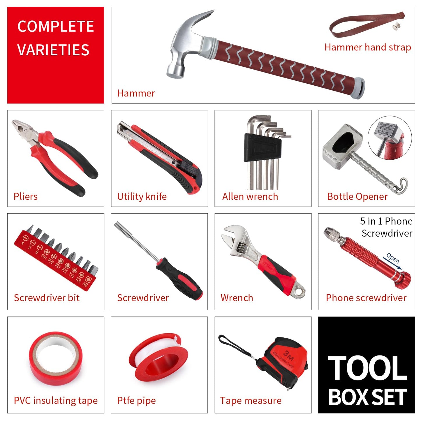 Caja de herramientas de Thor – Repara con fuerza divina