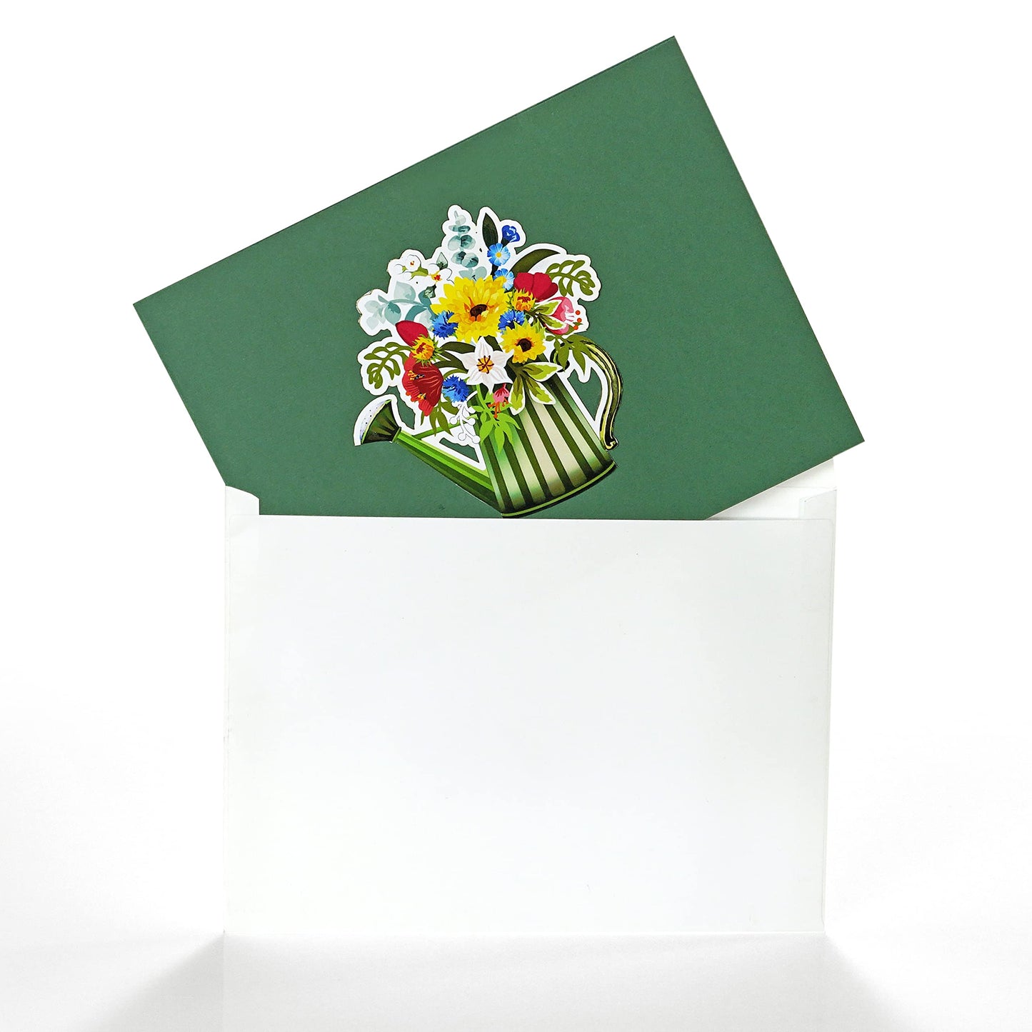 Tarjeta regadera 3D – Amor que riega tus días