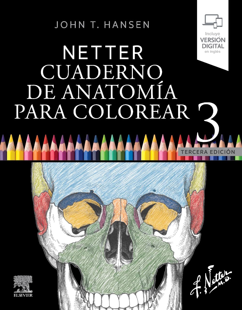 Netter anatomía – Colorea, comprende y memoriza
