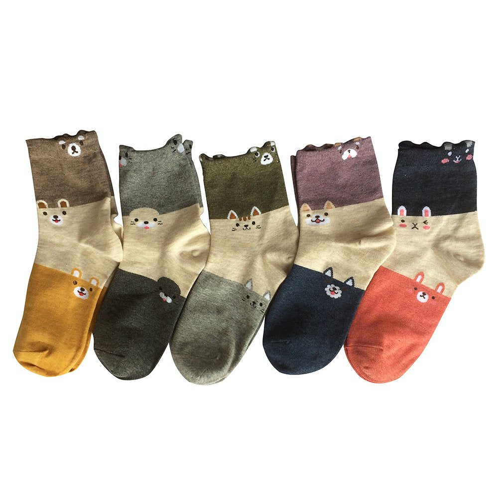 Calcetines Peek Squad – Animalitos curiosos en modo sigiloso