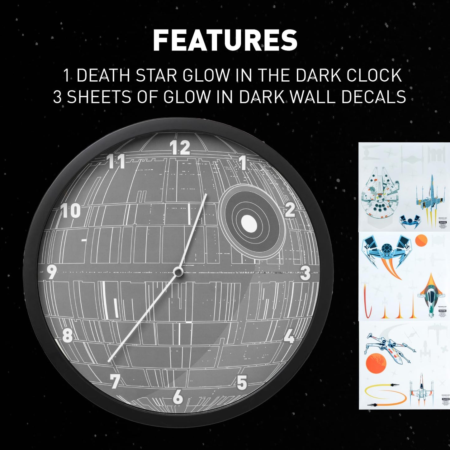 Reloj Star Wars Estrella de la muerte – La hora del lado oscuro