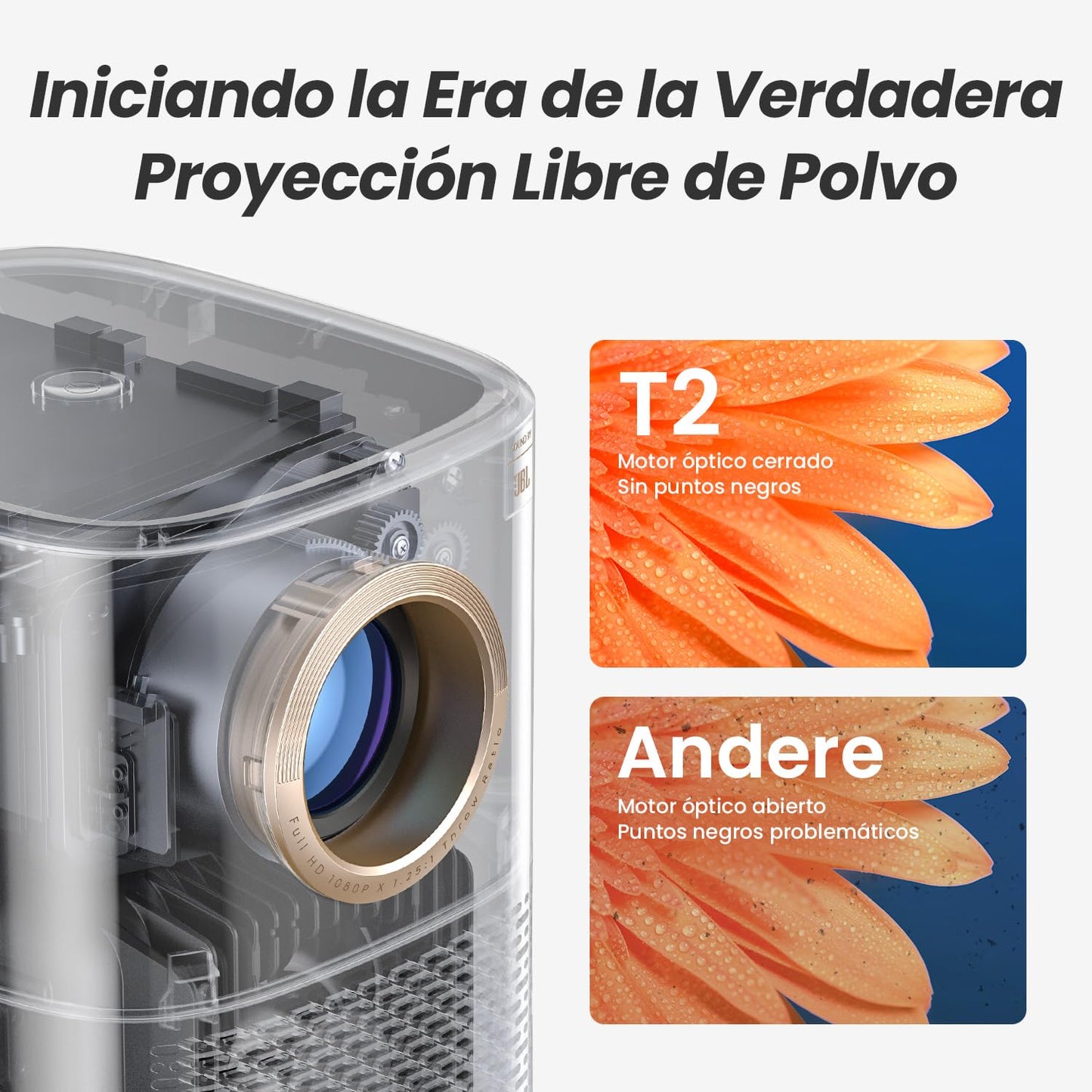 Mini proyector portátil con sonido – Cine, donde y cuando tú quieras