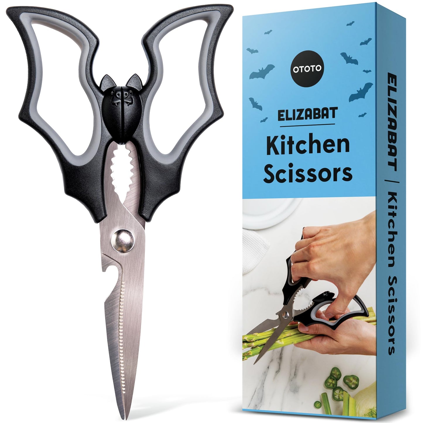 Tijeras Elizabat – Murciélago vampírico en tu cocina