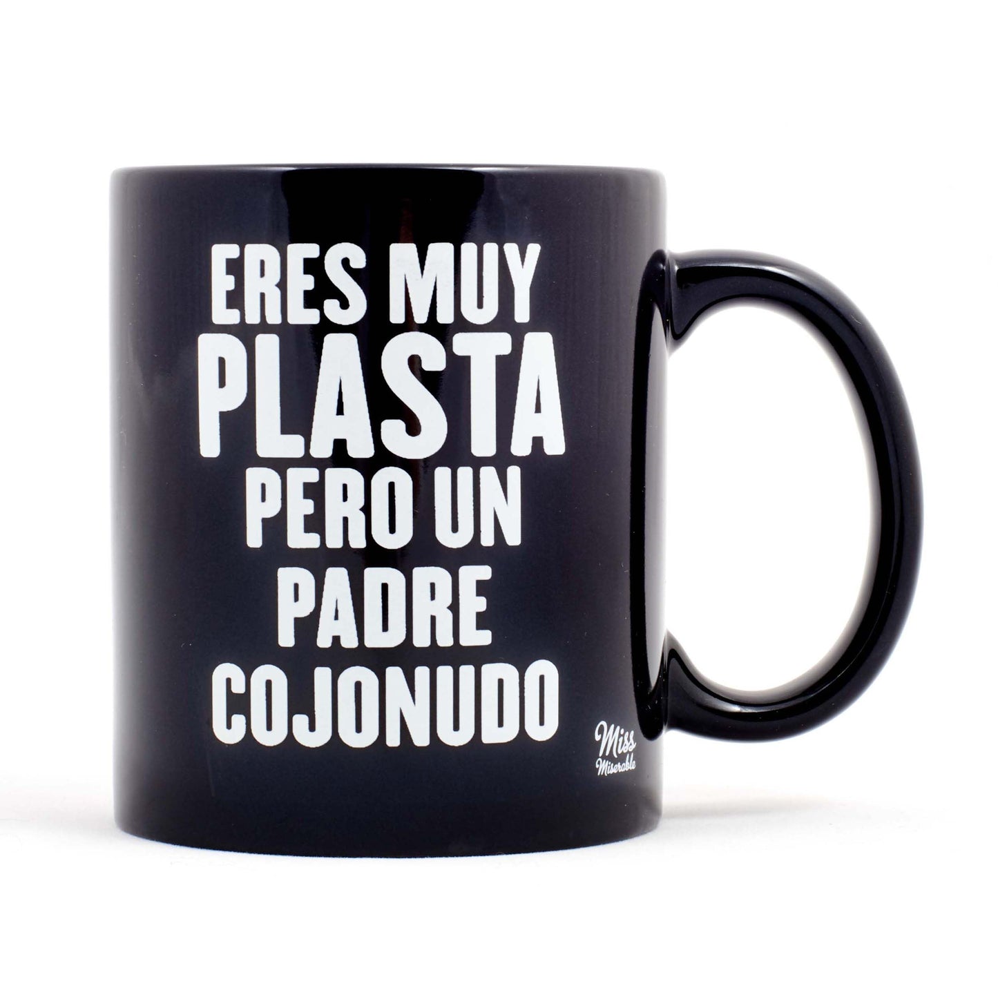 Te quiero, pesado – Taza con humor negro para padres