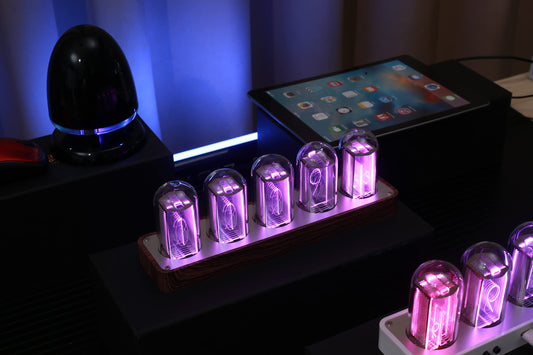 Reloj nixie LED – Retrofuturismo con tubos digitales
