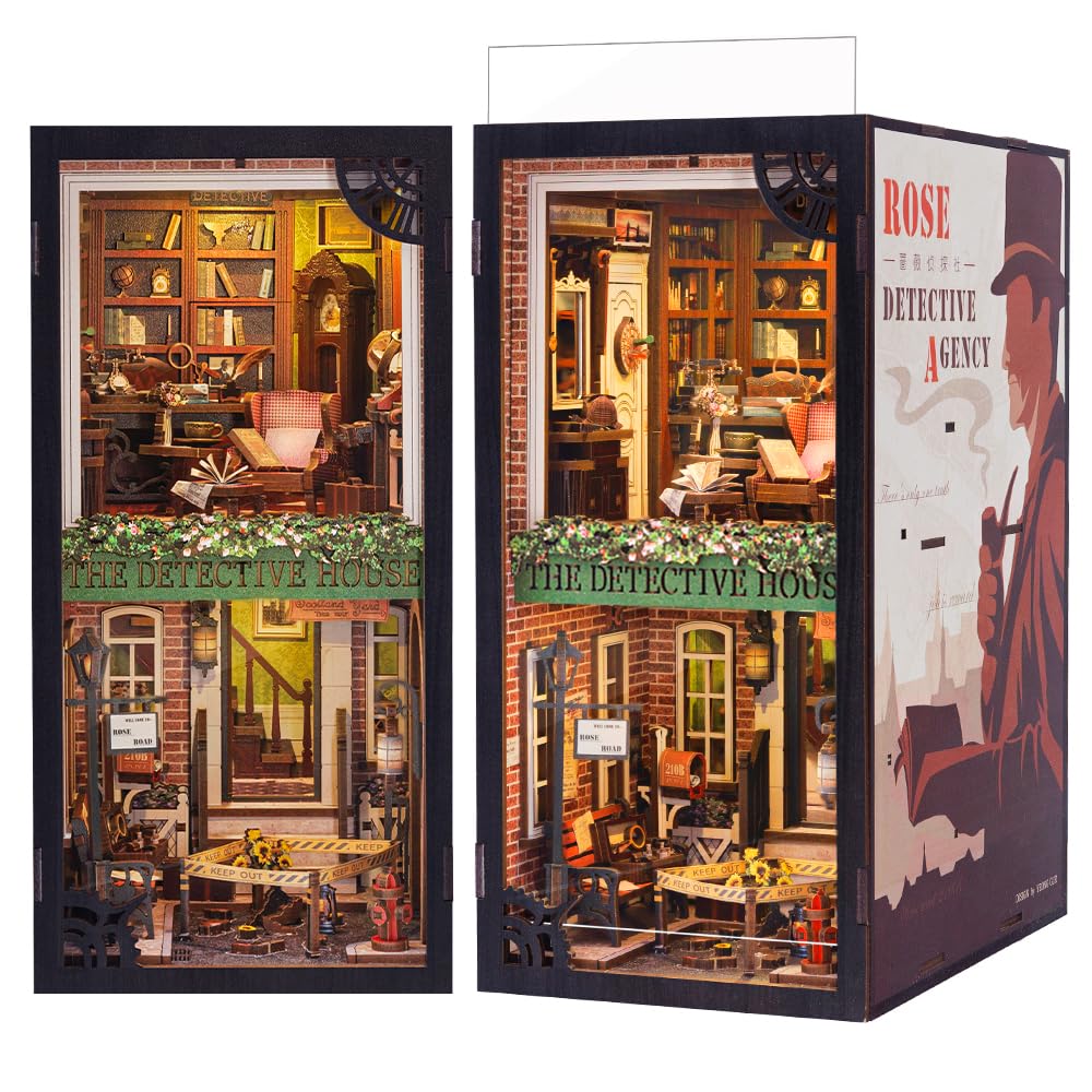 Book Nook ‘The Detective House’ – Misterios que cobran vida entre tus libros
