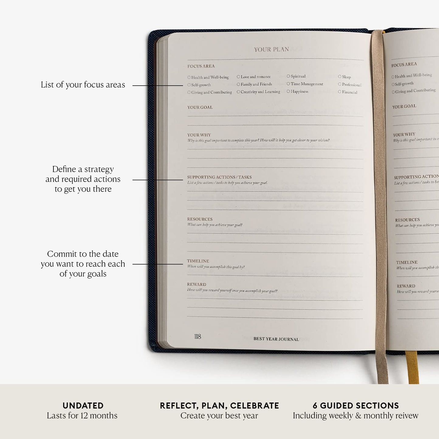 Best Year Journal – Planifica el año más épico