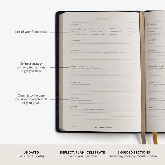 Best Year Journal – Planifica el año más épico