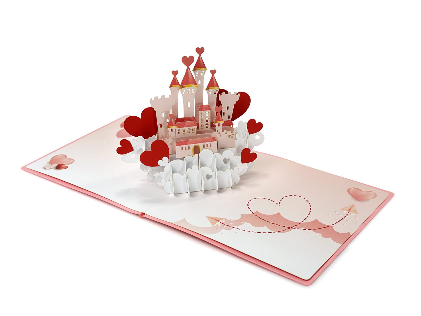 Tarjeta palacio del amor 3D – Un cuento que empezó contigo