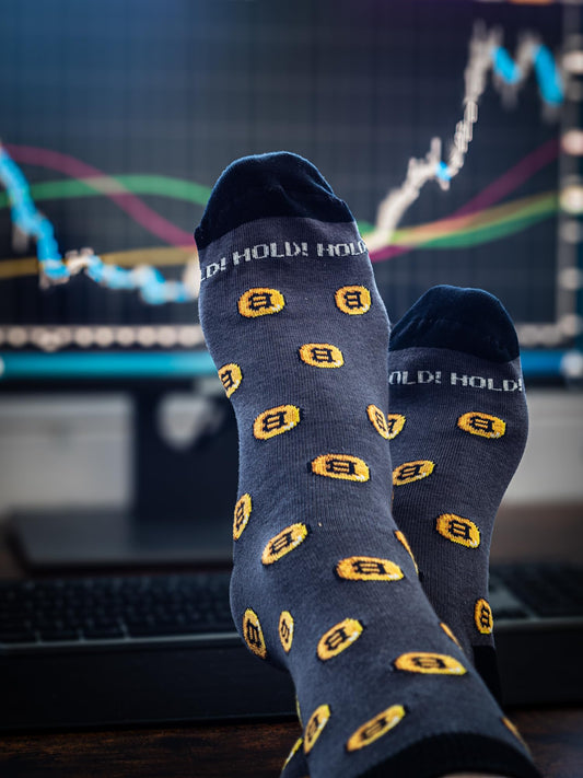 Calcetines bitcoin – Criptodivisa hasta los pies