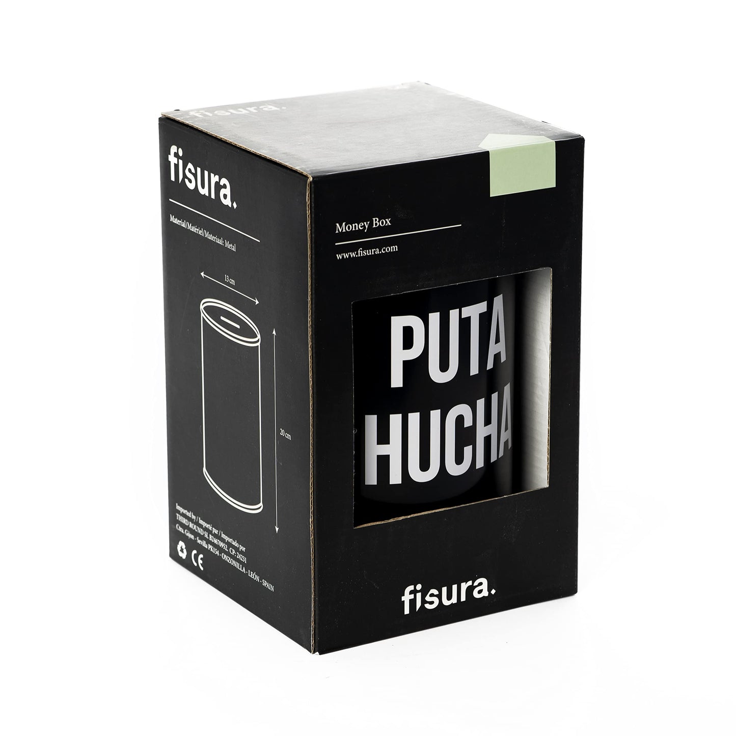 Hucha “P*** Hucha” de Fisura – Irónica, rotunda y lista para llenarse