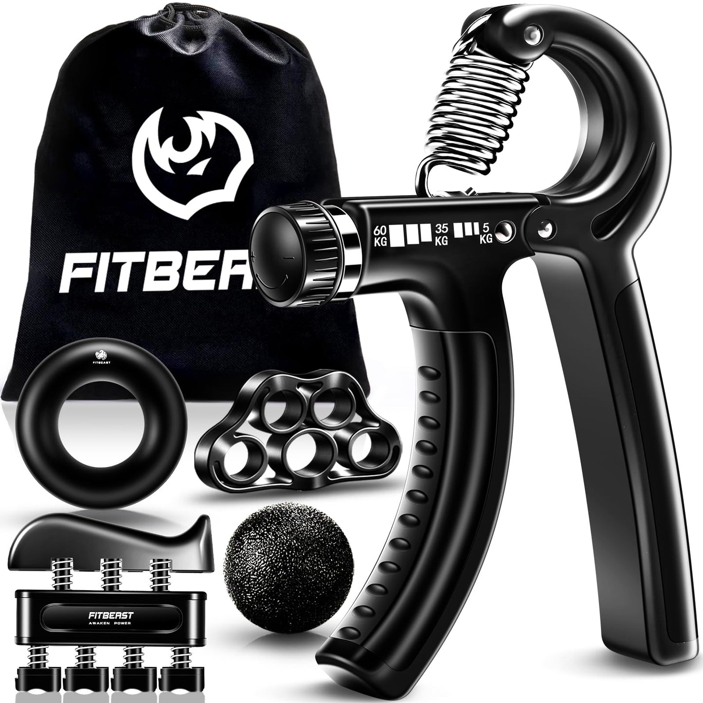 Kit de entrenamiento de agarre – Fortalece tus manos como un ninja