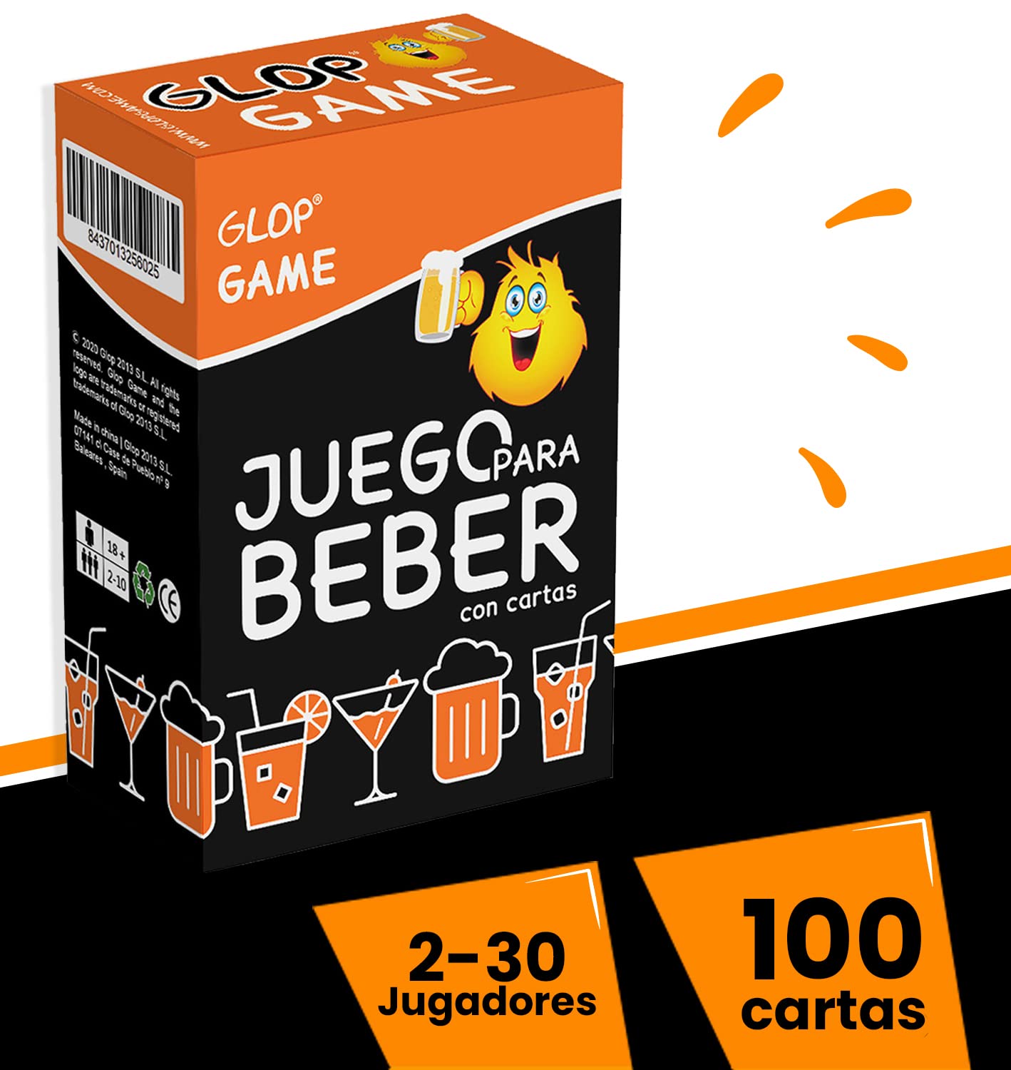 Glop Game – El juego de beber con 100 pruebas sin filtro