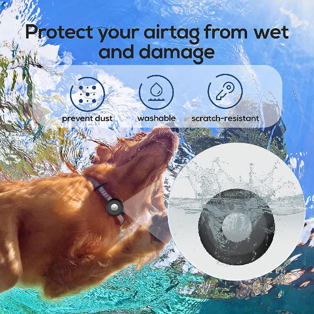 Funda para AirTag de mascotas – Protección y tranquilidad en cada paseo