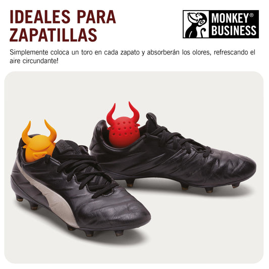 Toritos desodorantes para zapatos y mochilas – Un par de cuernos contra los malos olores
