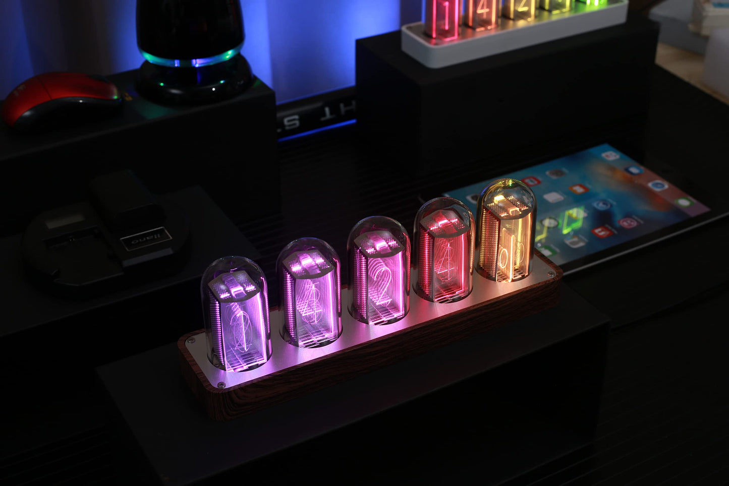 Reloj nixie LED – Retrofuturismo con tubos digitales