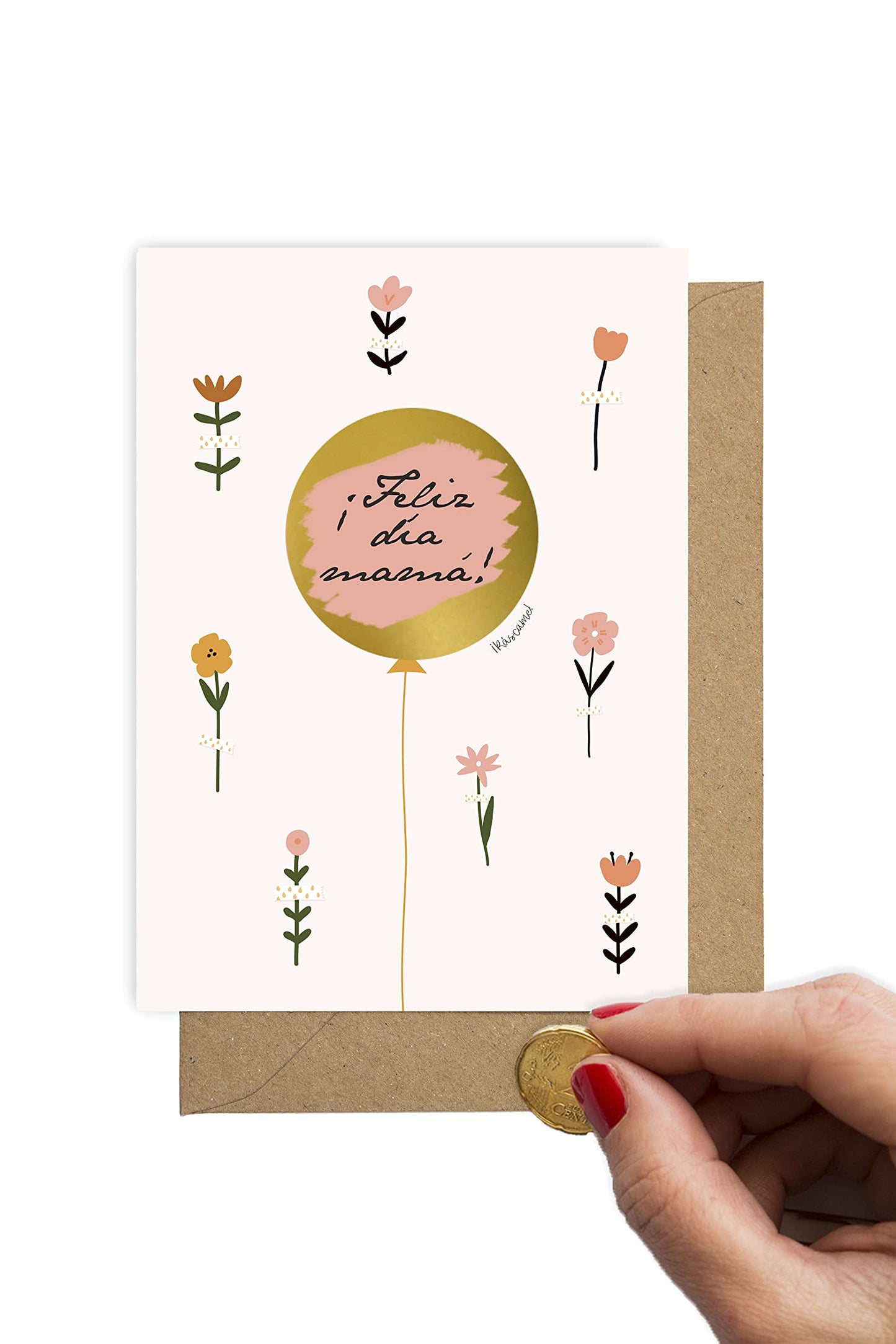 Tarjeta feliz día mamá – Felicitación con mensaje sorpresa