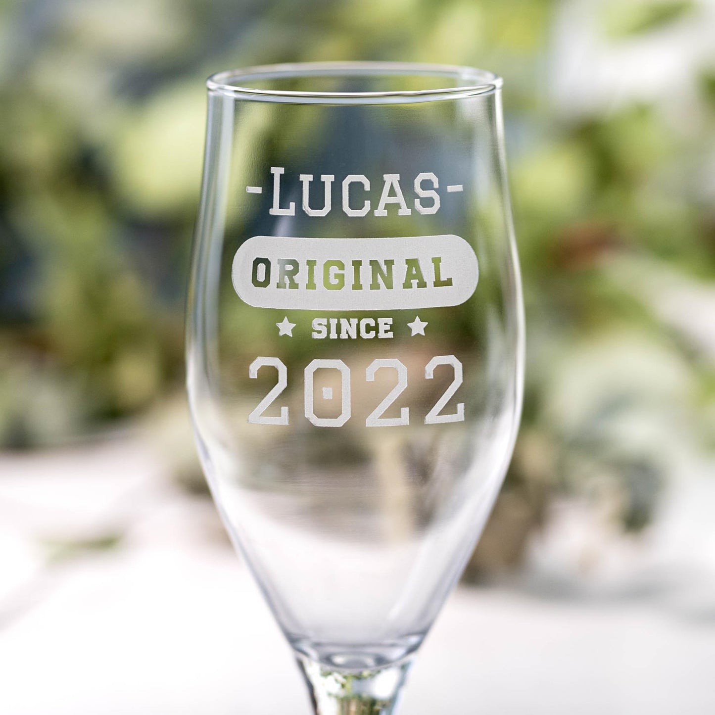 Copa de cerveza personalizada – Espuma con nombre y apellidos