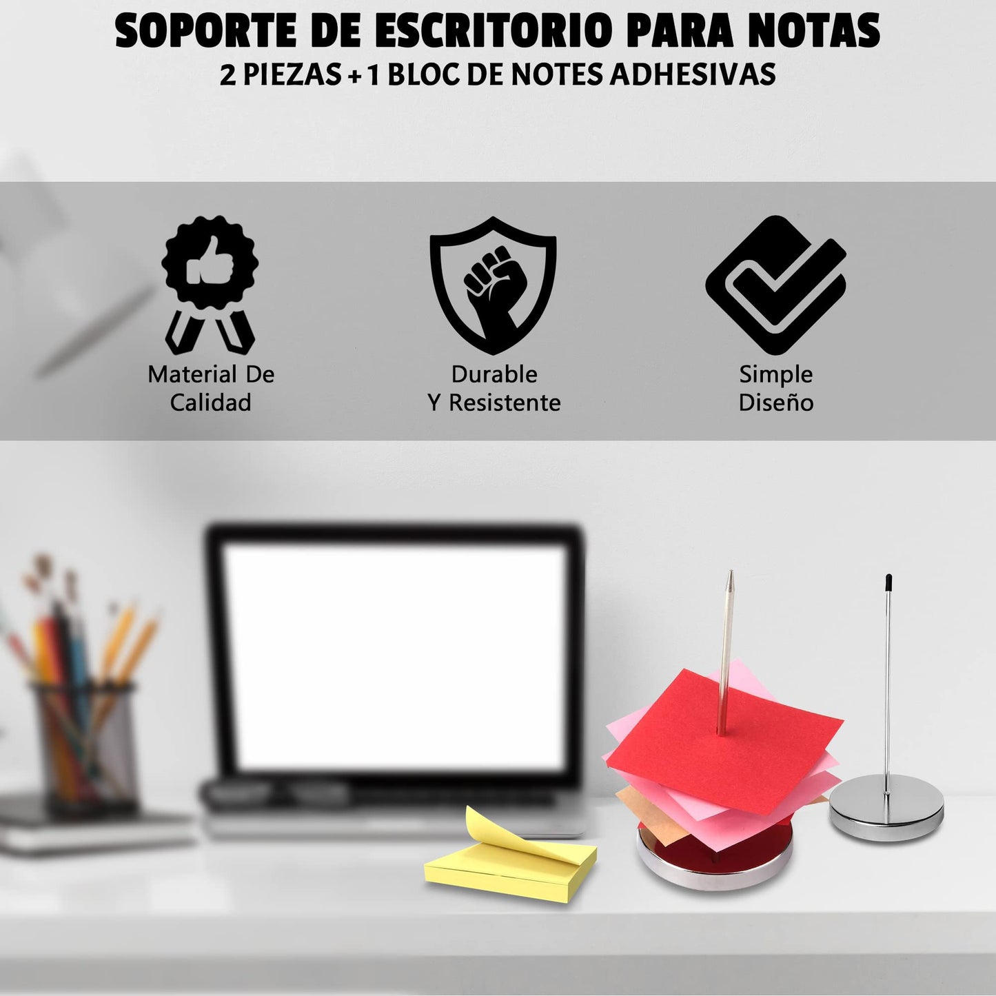 Pincha ideas – Notas adhesivas con soporte original