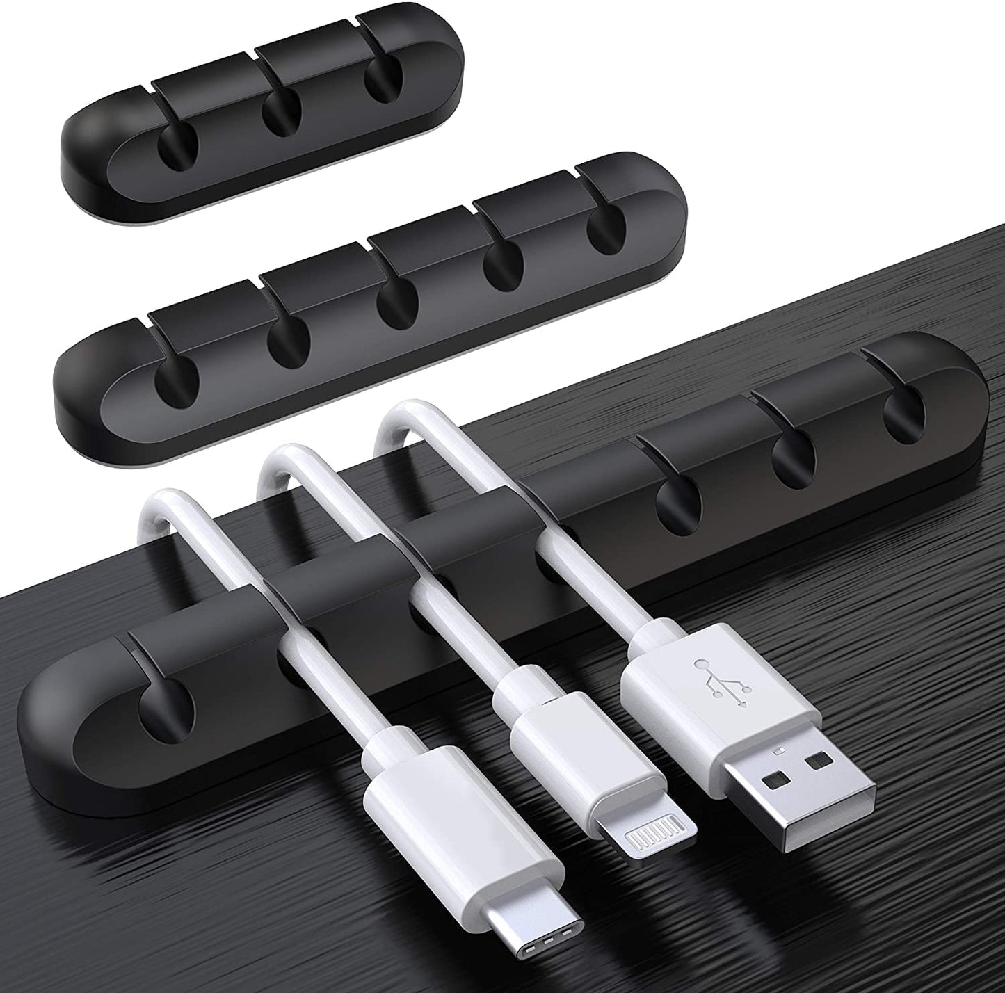 Clips para cables – Mantén tu escritorio sin enredos