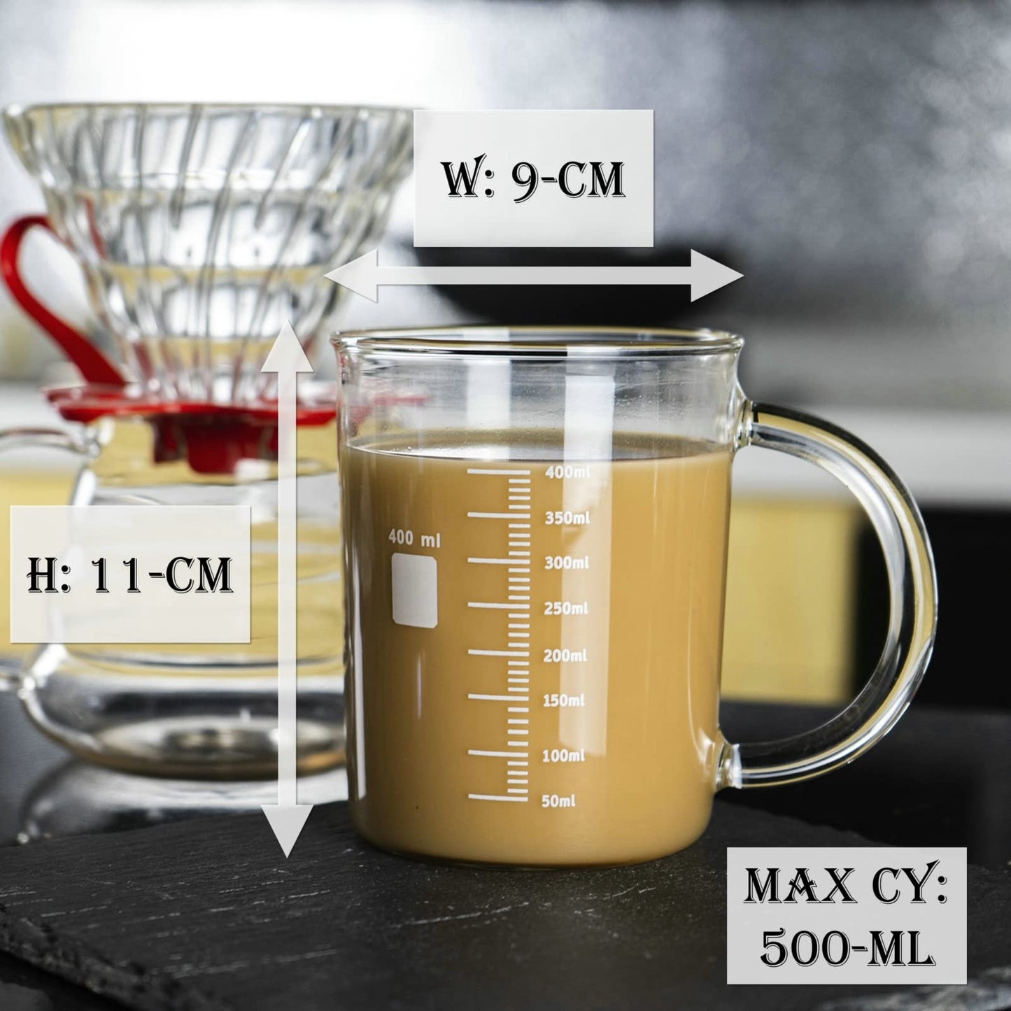 Taza molécula de cafeína – El experimento favorito de cada mañana