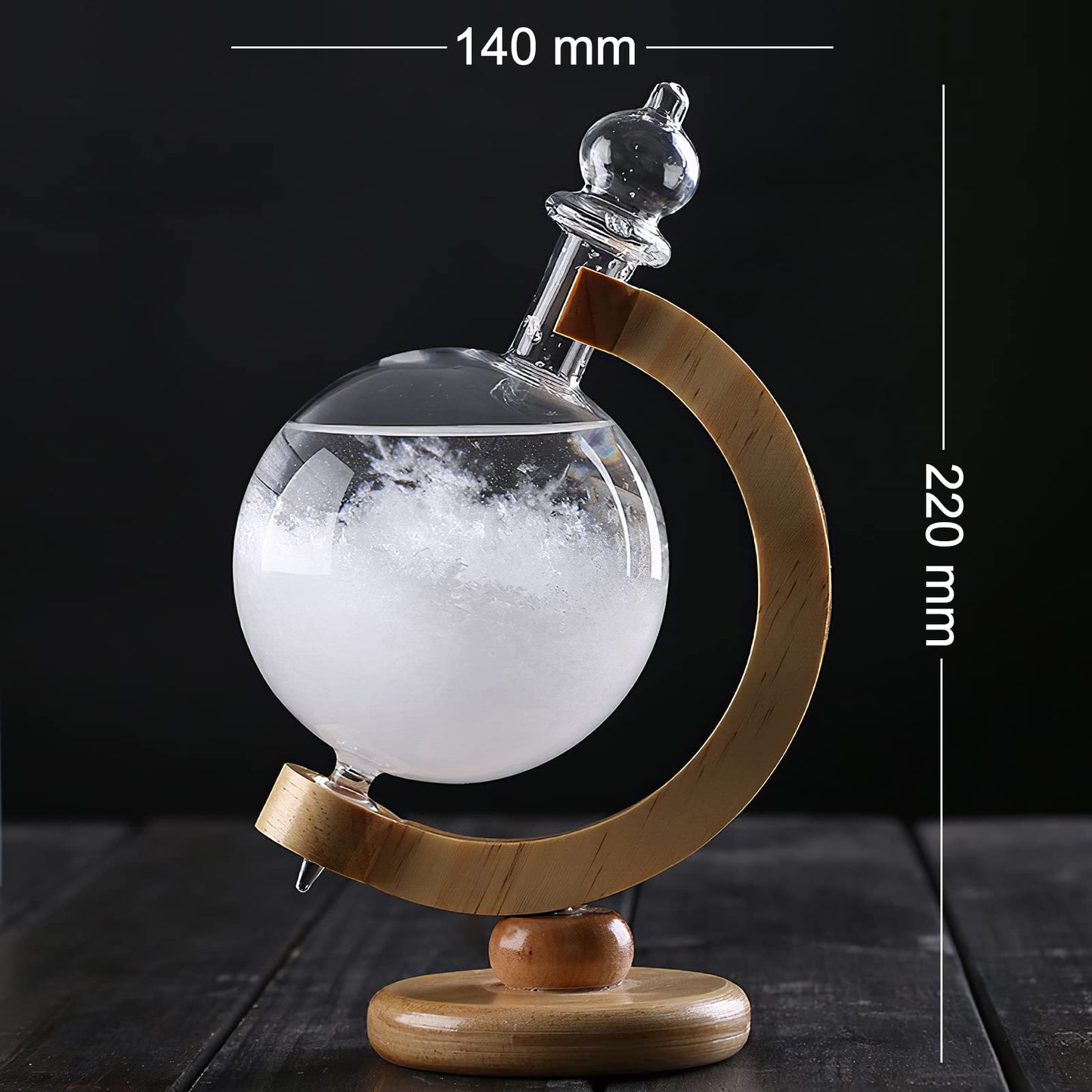 Storm Glass – Predecir el clima con estilo vintage