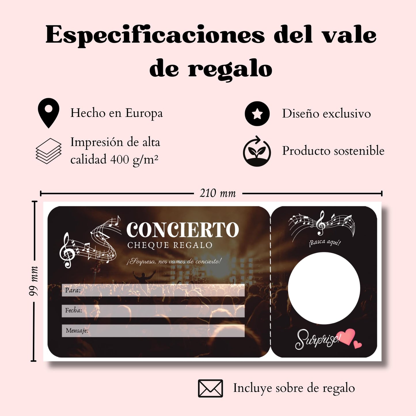Vale regalo concierto – Sorprende con música en directo