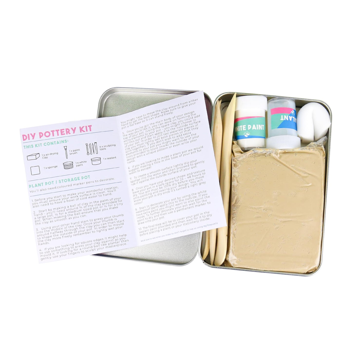 Kit cerámica DIY – Modela tu momento creativo