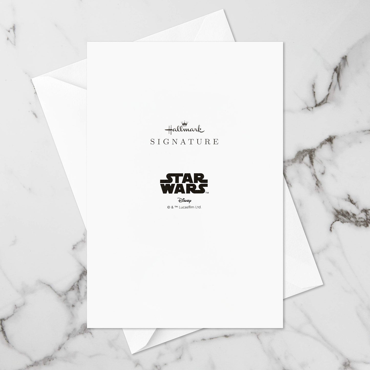 Tarjeta 3D Star Wars – Que la fuerza te celebre