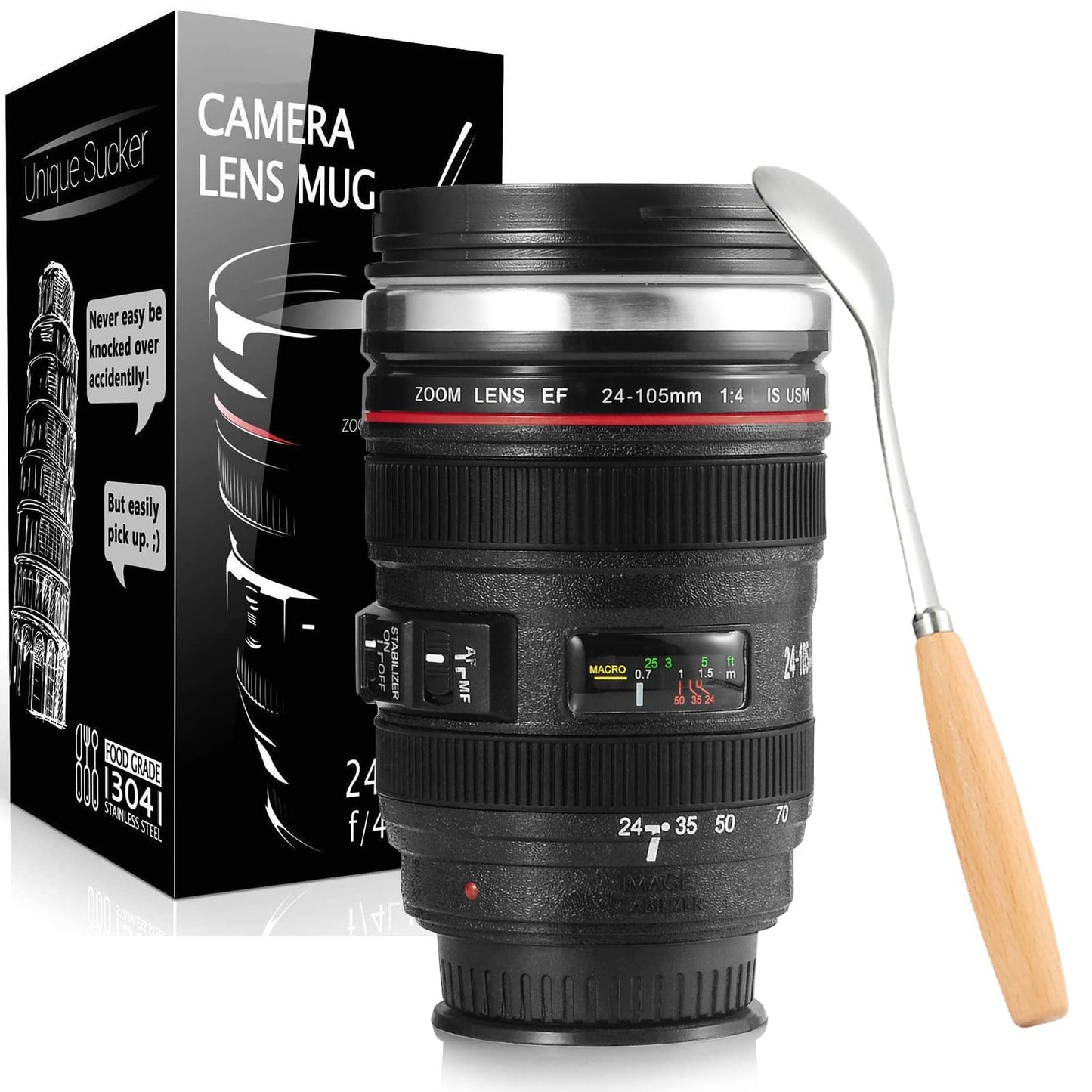 Taza lente de cámara – Para fotógrafos que viven con café