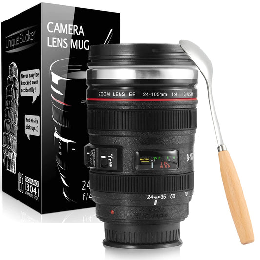 Taza lente de cámara – Para fotógrafos que viven con café