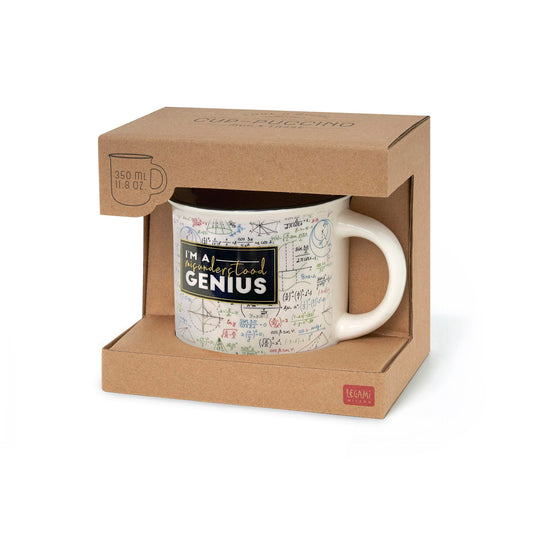 Taza “Genius” – Café con coeficiente alto