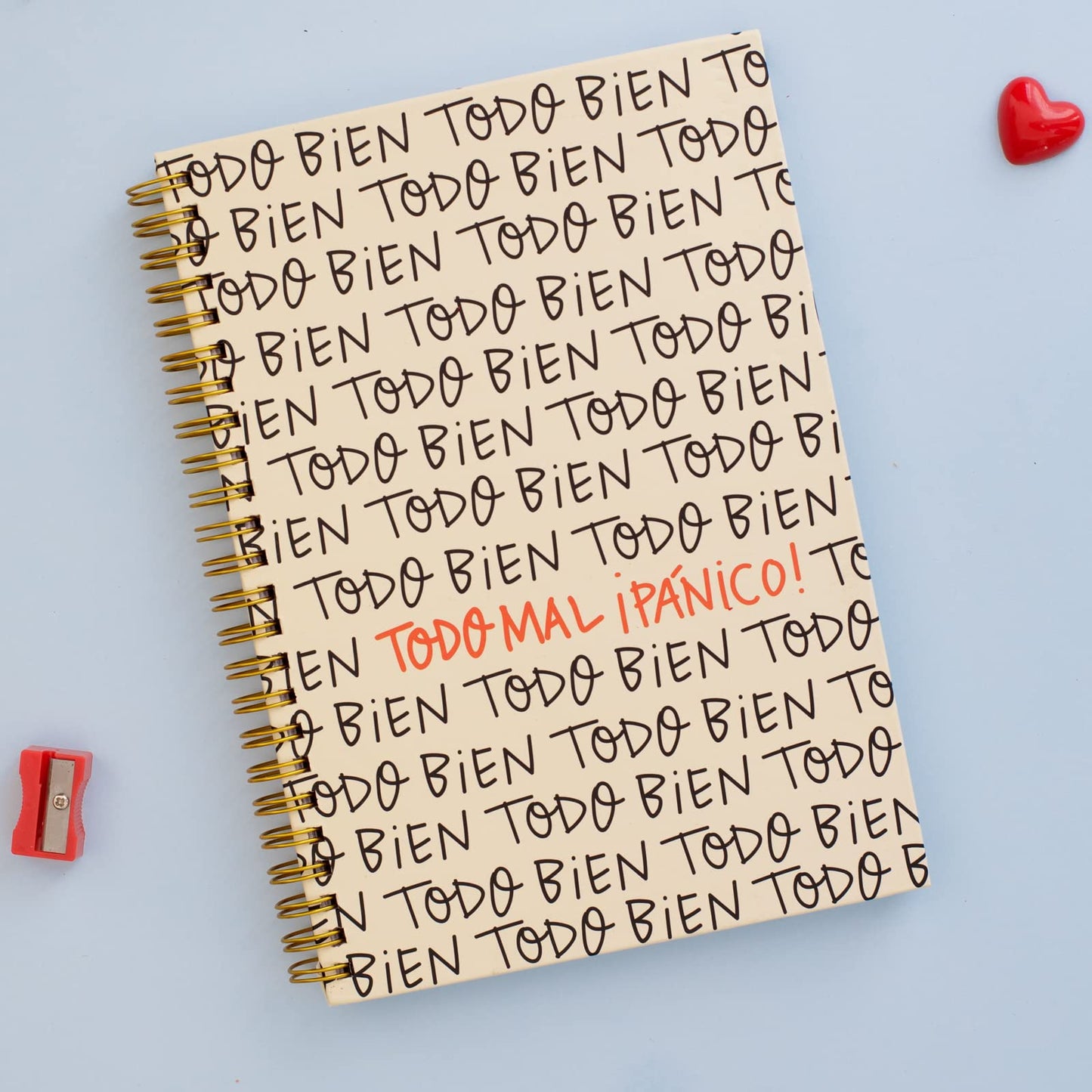 Libreta “Todo mal” – Para días de drama productivo