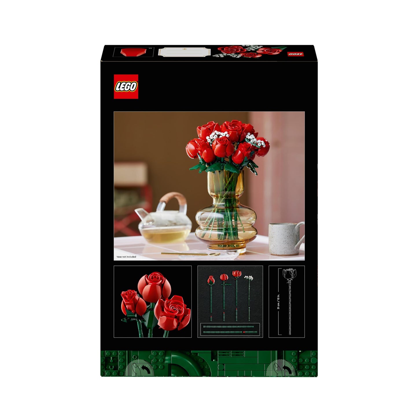 LEGO Botanical Rosas – Un jardín eterno en tus manos