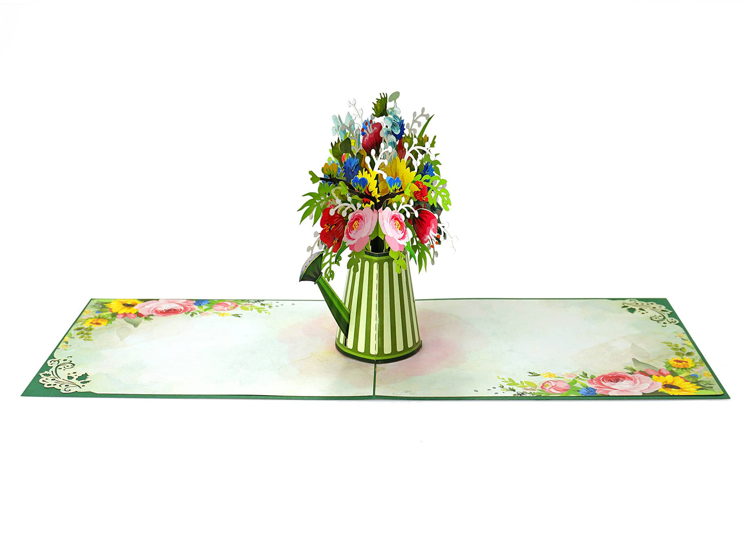 Tarjeta regadera 3D – Amor que riega tus días