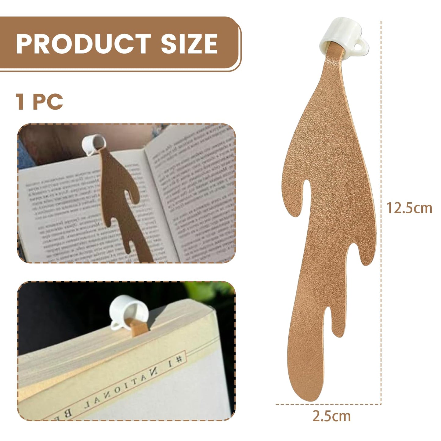 Marcapáginas Café Derramado – El guiño literario más delicioso