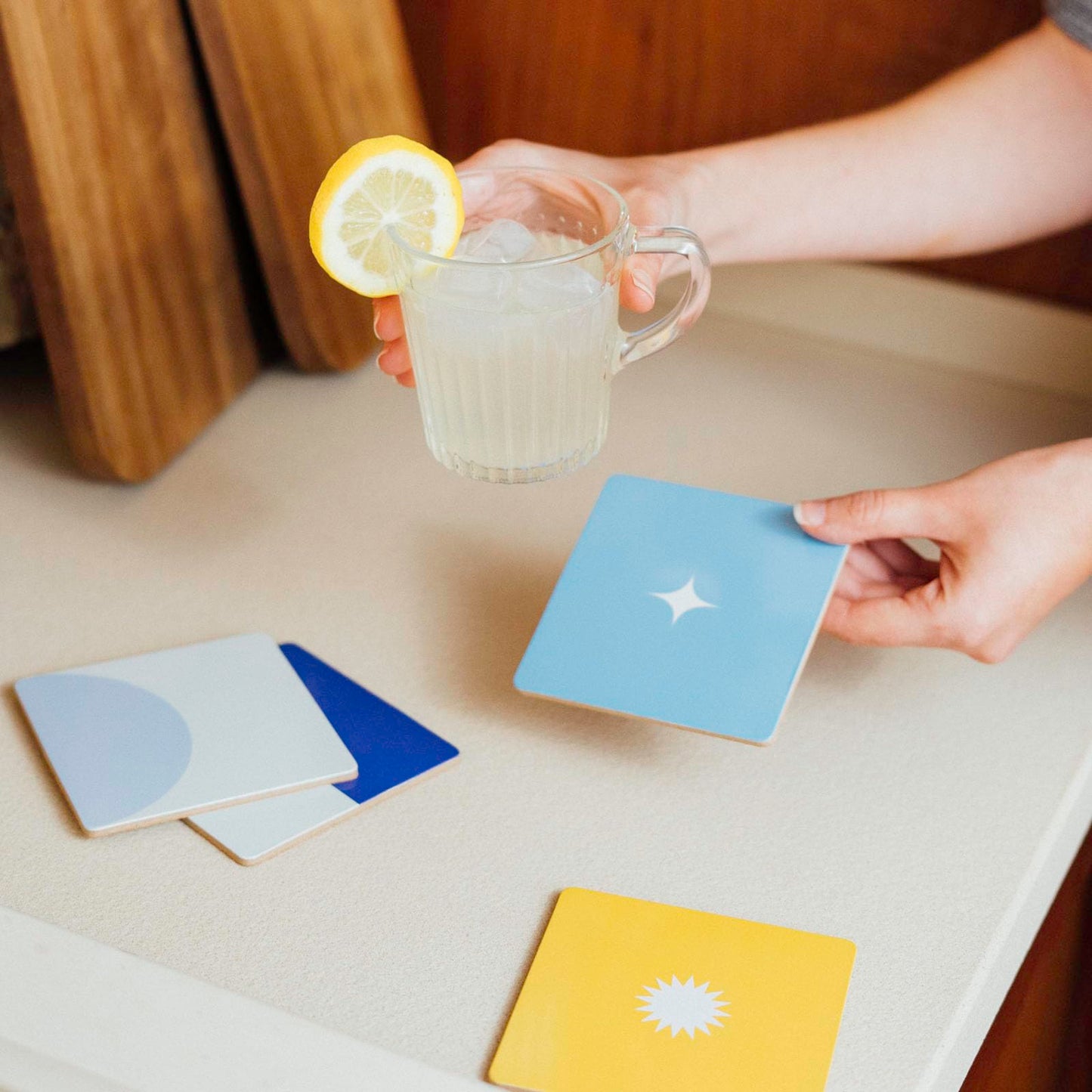 Posavasos Akalia – El Mediterráneo bajo tu taza