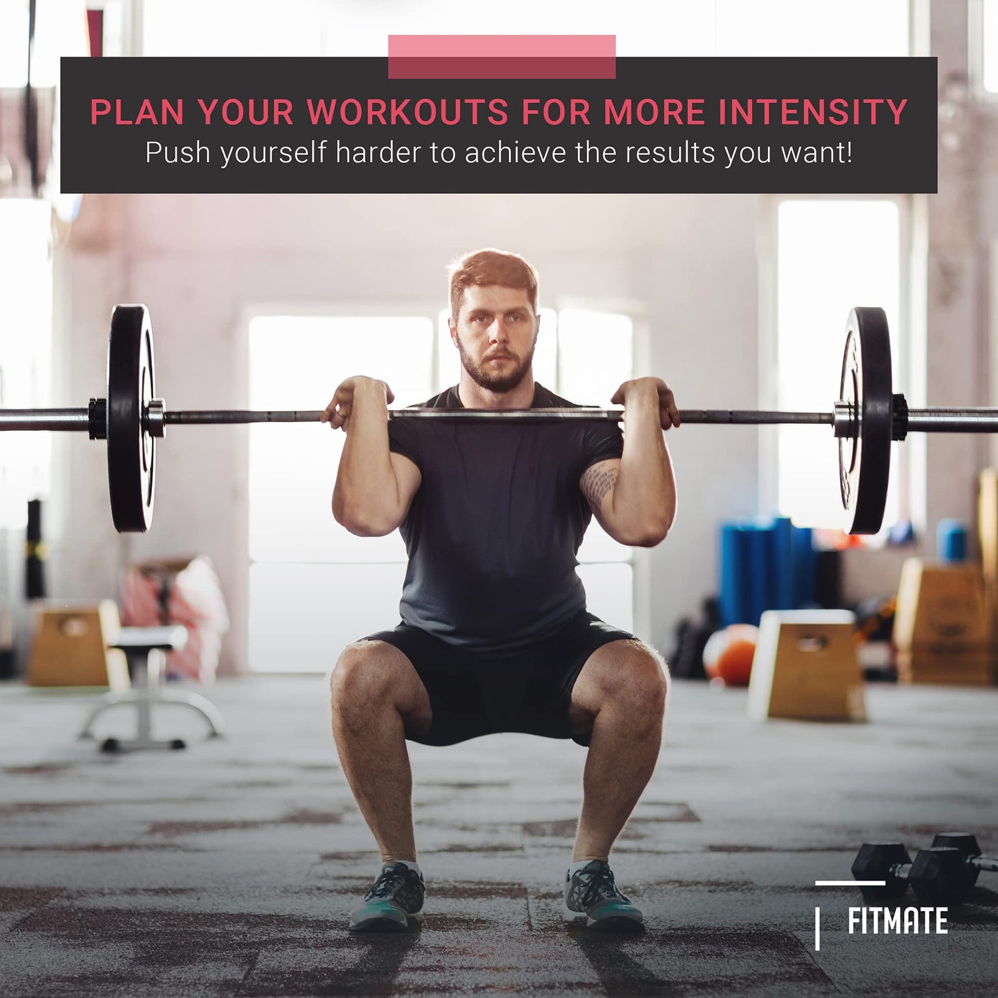 Póster fitness para entrenamiento en casa – Tu gimnasio, en la pared