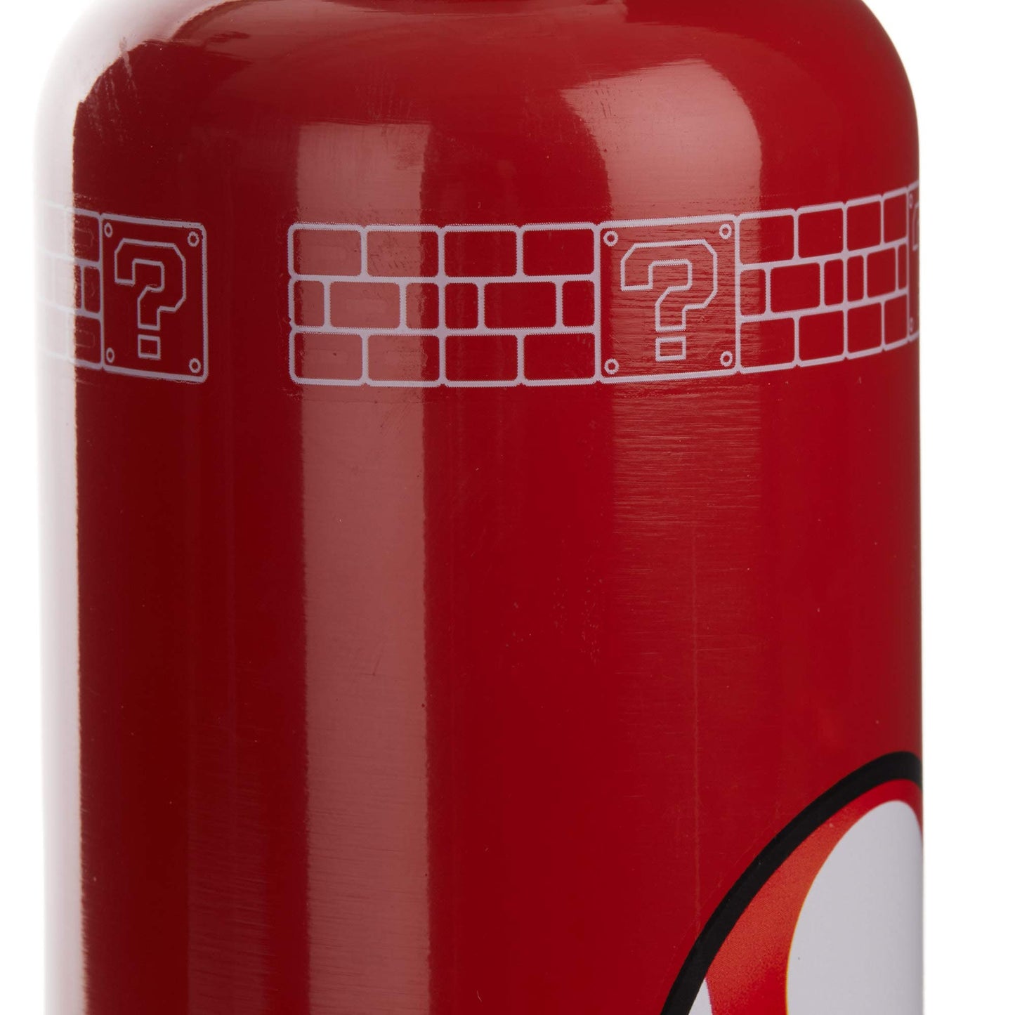 Botella Super Mario – Champiñón rojo para subir tu energía